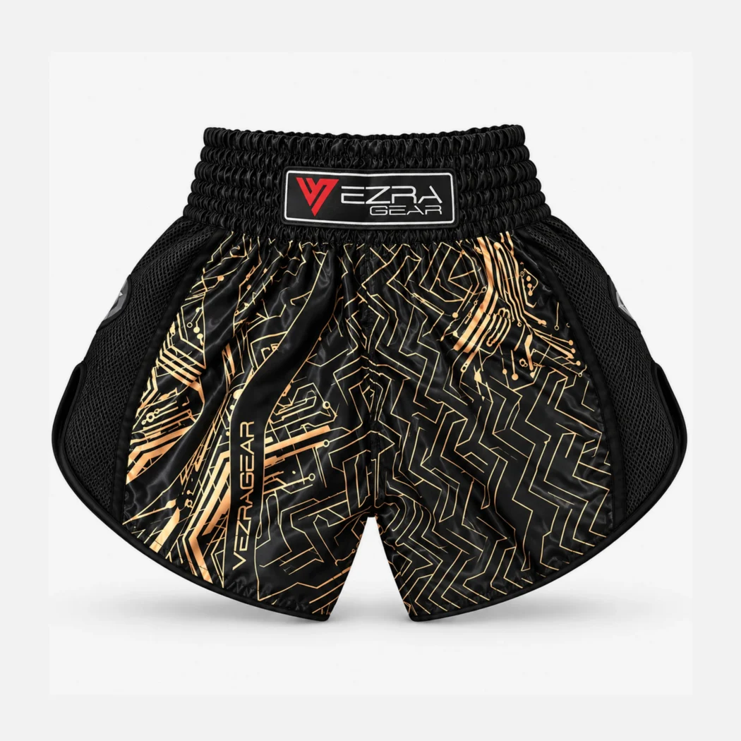 Boxing Shots -  Black & Yellow